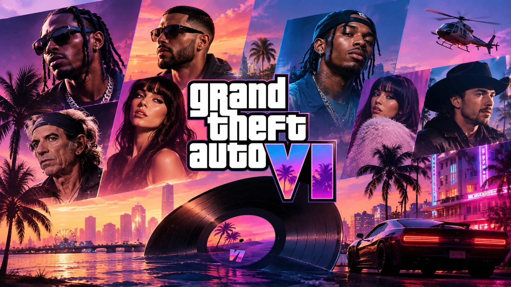 GTA 6 Soundtrack-i Rəsmi Elan Edildi: 34 Mahnı, Travis Scott və Future