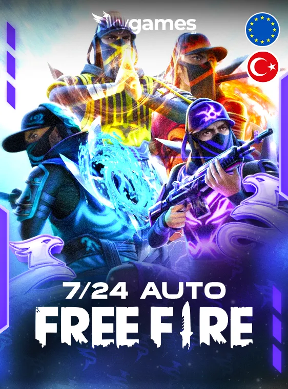Free Fire EU&TR ID 7/24