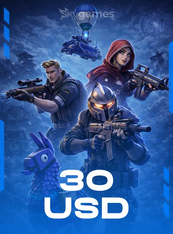 Epic Games 30 USD Gift Card