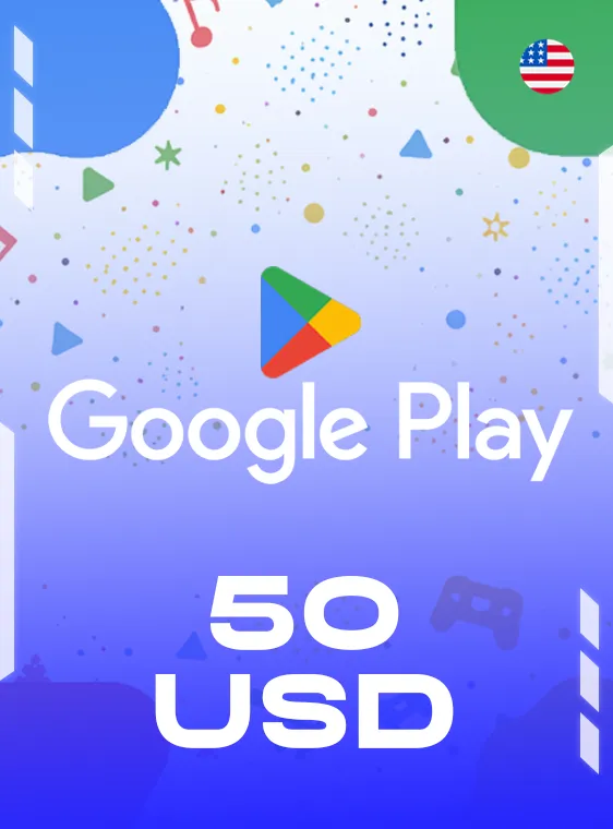 Google Play 50 USD Gift Card