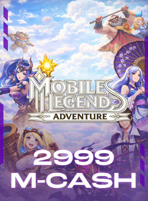 Mobile Legends: Adventure 2999 M-Cash 7/24