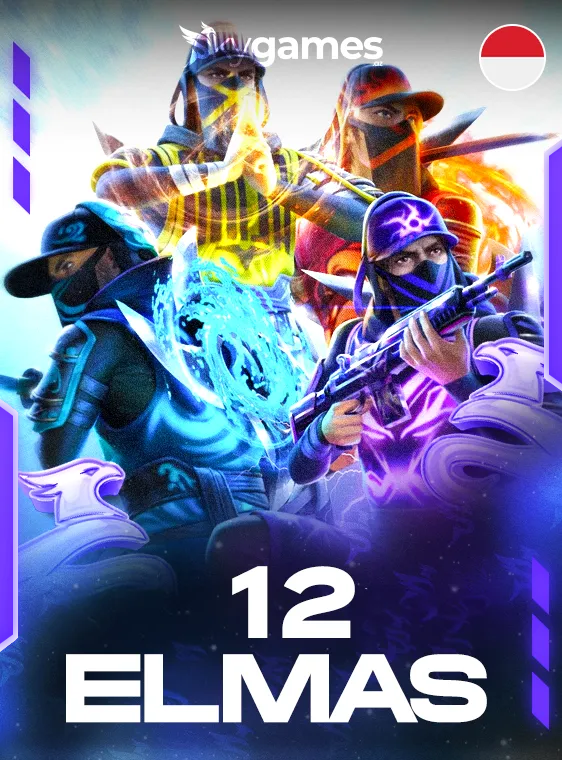 Free Fire 12 Elmas Indoneziya