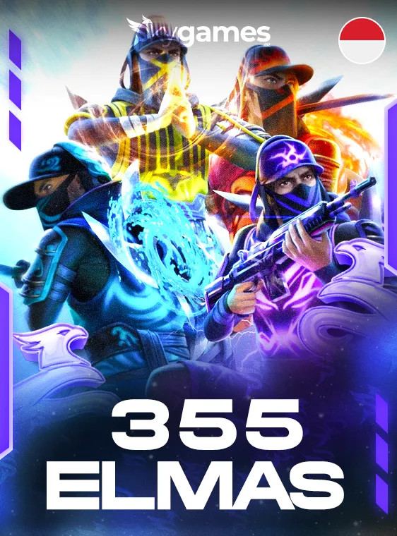 Free Fire 355 Elmas Indoneziya