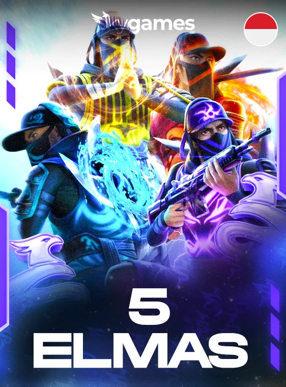 Free Fire 5 Elmas Indoneziya