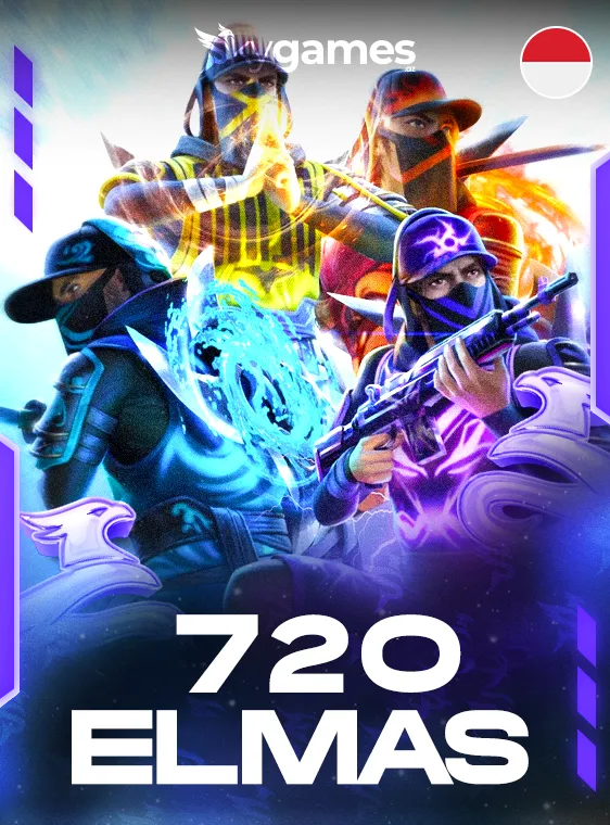 Free Fire 720 Elmas Indoneziya