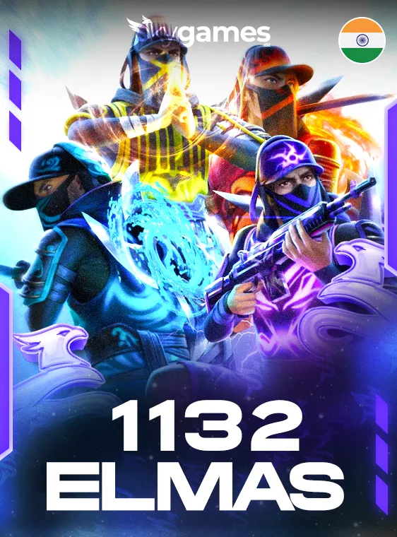 Free Fire 1132 Elmas Hindistan