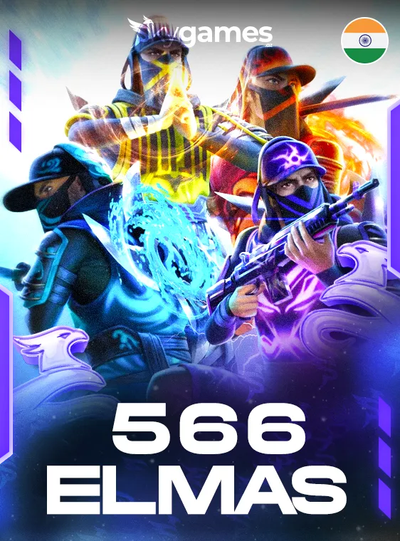 Free Fire 566 Elmas Hindistan