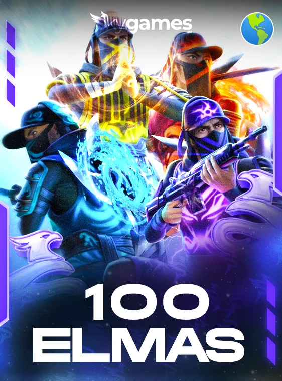 Free Fire 100 Elmas LATAM