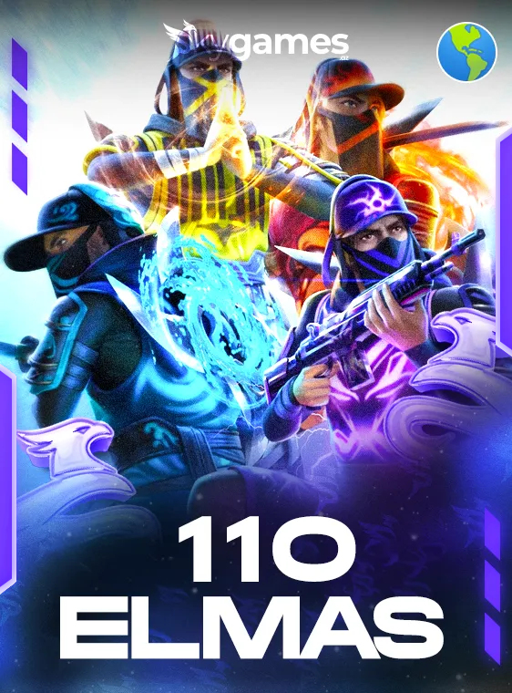 Free Fire 110 Elmas LATAM