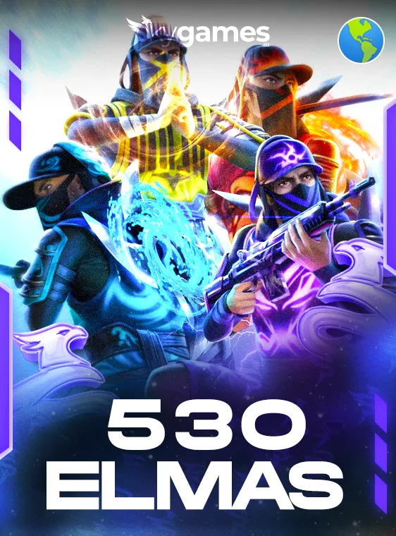 Free Fire 530 Elmas LATAM