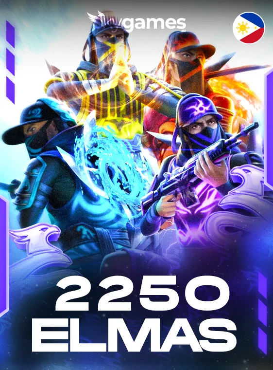 Free Fire 2250 Elmas Filippin