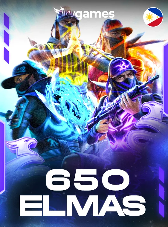 Free Fire 650 Elmas Filippin