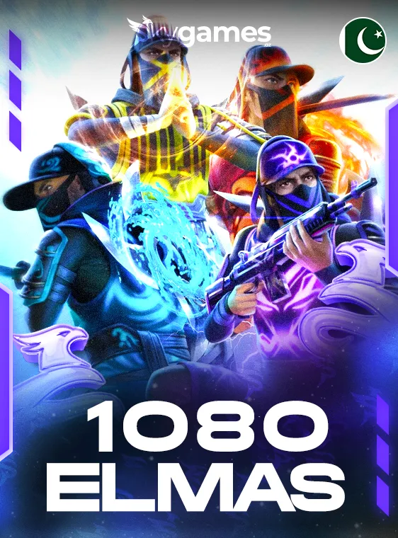 Free Fire 1080 Elmas Pakistan