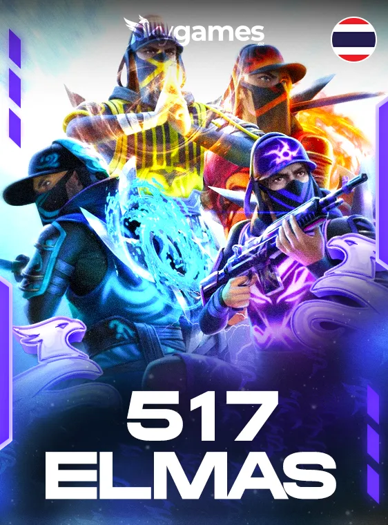 Free Fire 517 Elmas Tailand