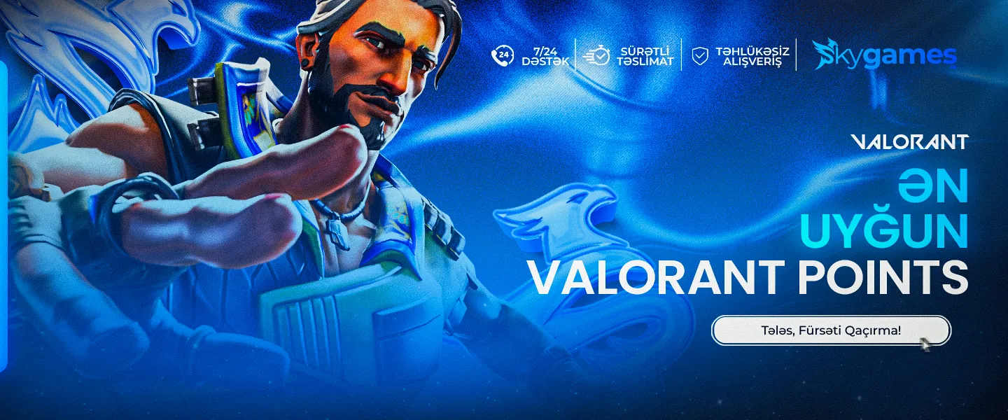 Valorant Points Al | Ucuz VP və Təhlükəsiz