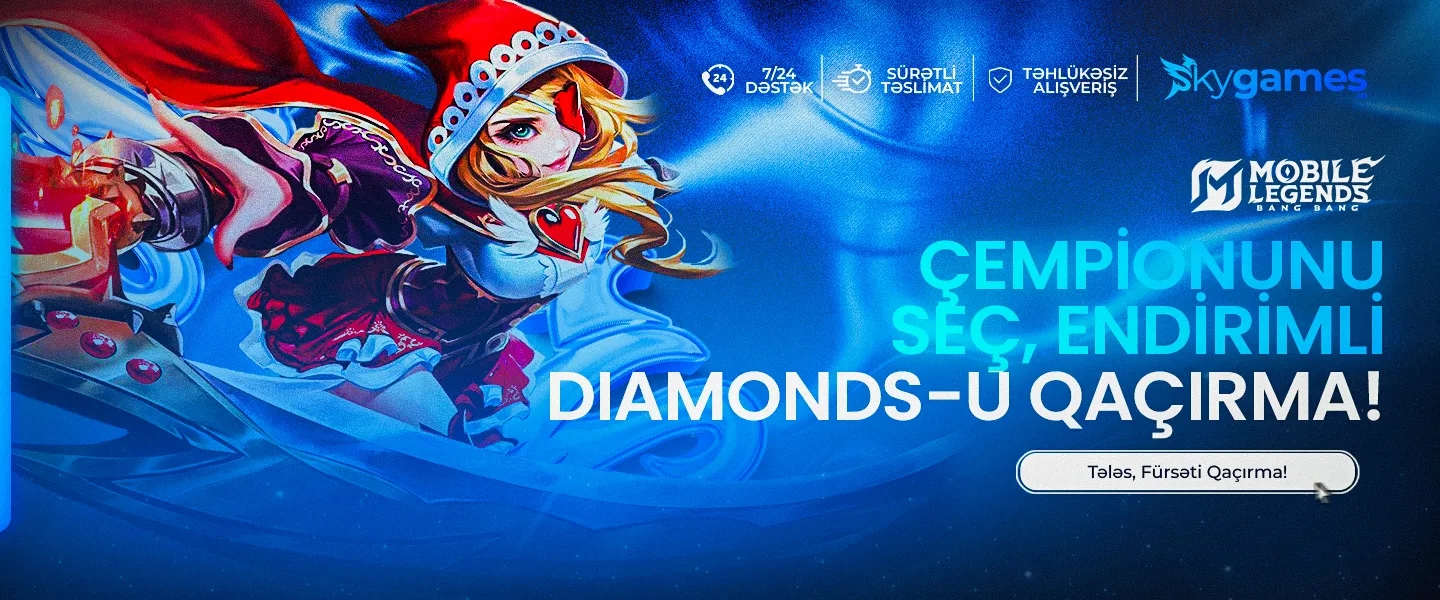 Mobile Legends Diamonds Al – Ucuz Qiymət